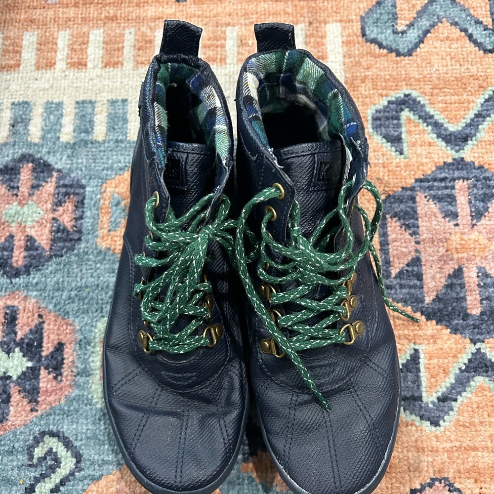 Waterproof Keds lace up ankle boots